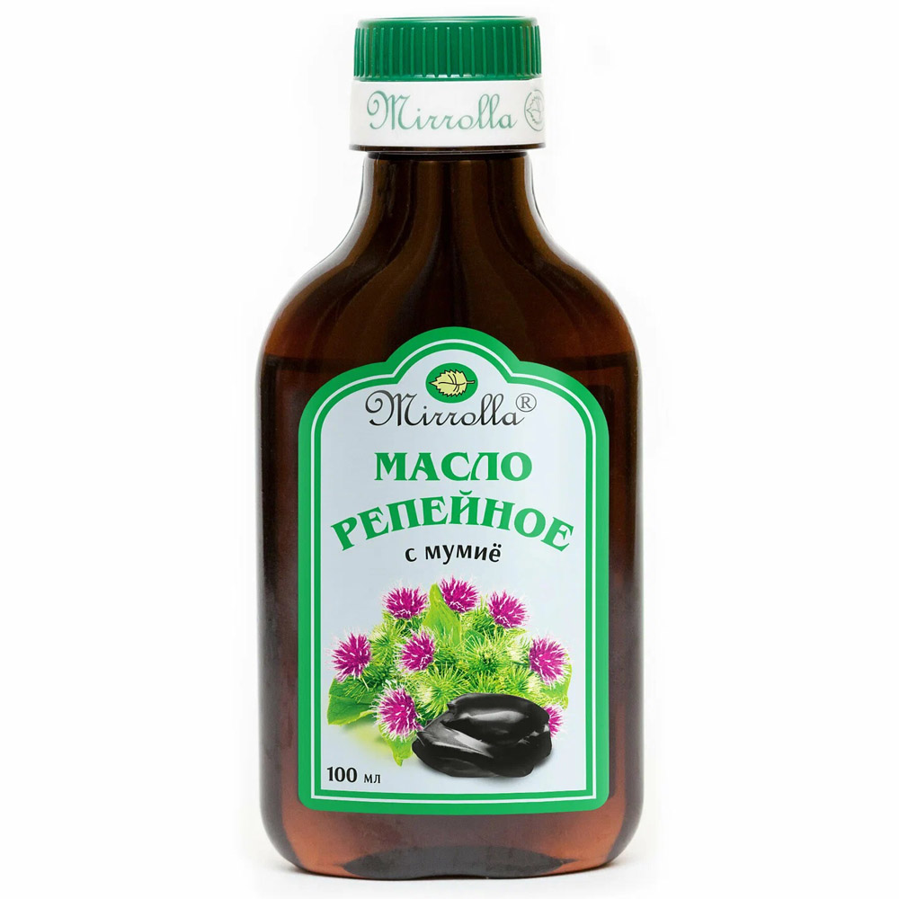 Mirrolla Dulavrat Otu Yağı Mumiyolu Kozmetik 100 ml | Мирролла Репейное Масло С Мумие Косметическое 100 Мл